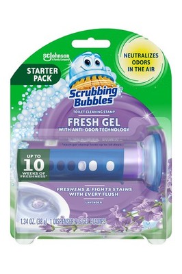Scrubbing Bubbles Fresh Gel Toilet Bowl Cleaning 1.34 Ounce (Pack of 1)