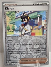 kieran pokemon card value Kieran (169/187) - Pokemon Terastal Festival ex (sv8a) main image 1