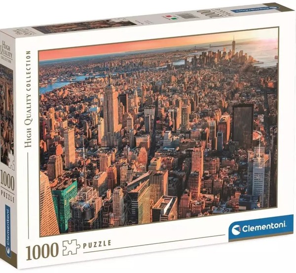 Puzzle 1000 ElementóW. High Quality Collection. Nowy Jork Clementoni-image