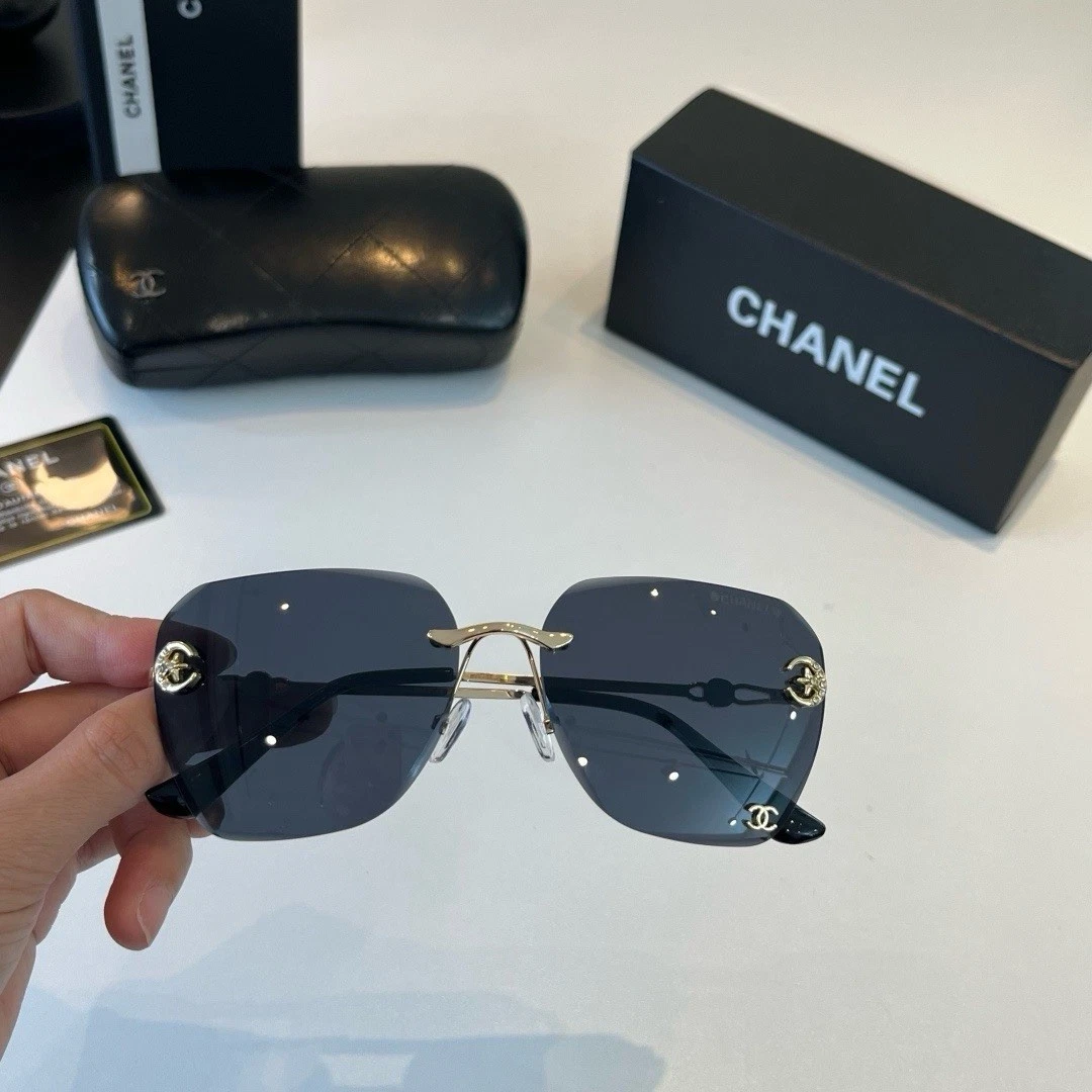 CHANEL Rimless Sunglasses for Women for sale | eBay