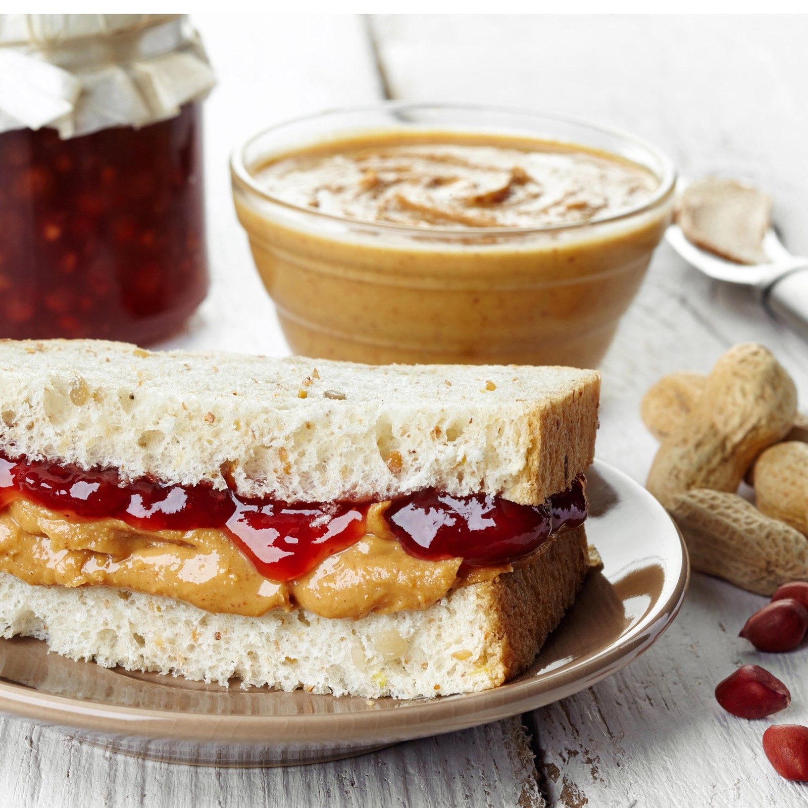 New Augason Farms Peanut Butter Powder 2 lbs No. 10 Can