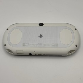 SONY PS Vita PCH-2000 Console White Very Good Fast Shipping No joystick drift.