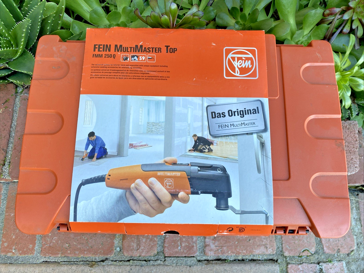 FEIN MultiMaster FMM250Q Top Plus Kit Variable Oscillating Tool FEIN MultiMaster FMM250Q Top Plus Kit Variable Oscillating Tool