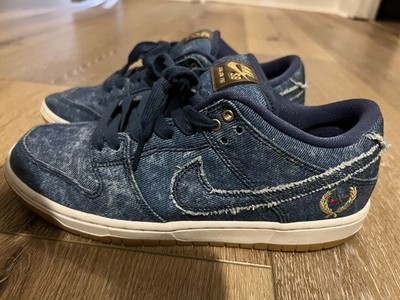 NIKE DUNK LOW SB DENIM TRD QS EAST VS WEST JEANS LIFESTYLE