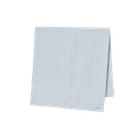 Auralee Quilted Light Silk Cotton Stole Light Blue