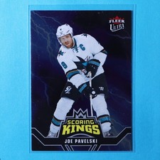 2016-17 Fleer Ultra Scoring Kings #SK7 Joe Pavelski - San Jose Sharks