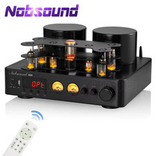 Nobsound Hifi Hybird Stereo Valve Tube Amplifier Bluetooth 5.0 Audio Receiver CO