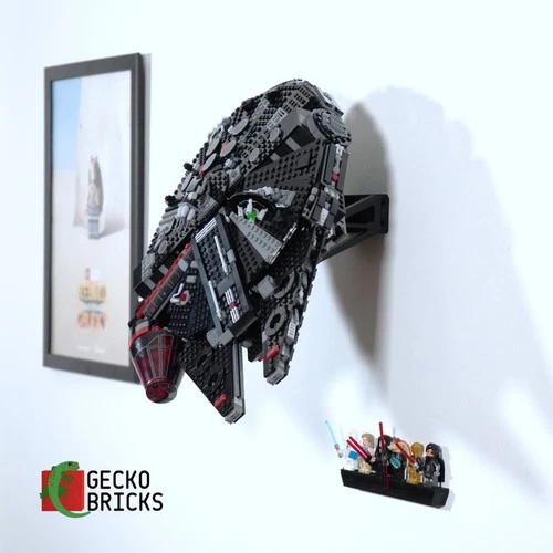 Wall Mount Display For Lego Star Wars Dark Falcon Set 75389