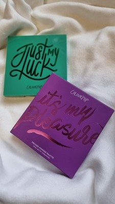 ColourPop Lidschattenpaletten Set   Just My Luck & It s My Pleasure   Rar