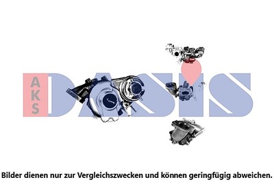 AKS DASIS Lader, Aufladung  für MITSUBISHI