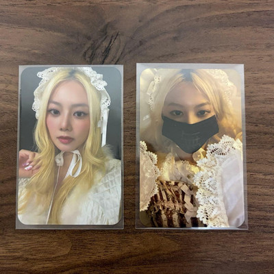 XG Hinata Official Photo card Alphaz Lucky Draw A FC limited set of 2 Kpop rare