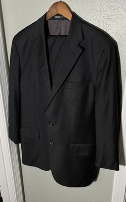 Polo Ralph Lauren x Corneliani Italy Wool Gray 2pc Suit Sz 40S Pants 32x27.5