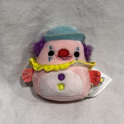 Squishmallows 3  Pink Noy the Blobfish Clown Plush Jazwares Fun Cuddly