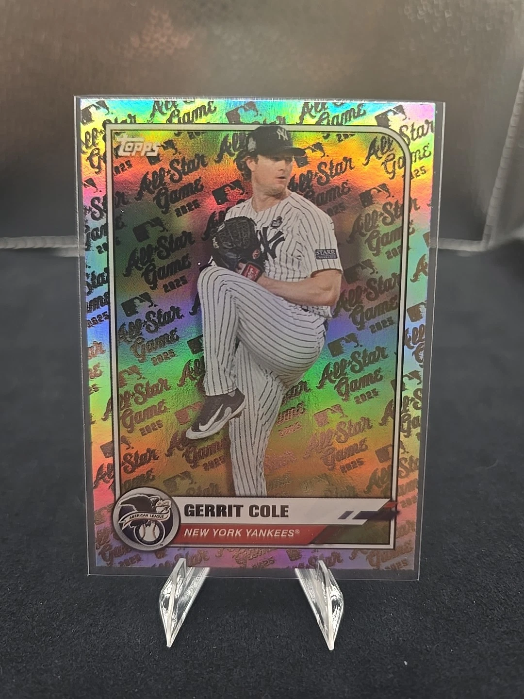 2025 Topps All-Star Game Atlanta HOLO Foil - #11 Gerrit Cole New York Yankees