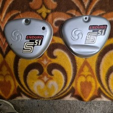 Simson S51 Enduro Original DDR Seitendeckel Original Lack