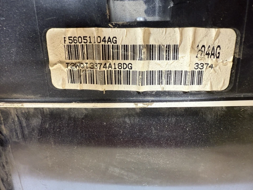 05 DODGE RAM 2500 5,9 L VELOCÍMETRO CUADRO DE INSTRUMENTOS 56051104AG 240 k Foto 2 de 3