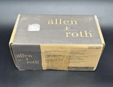 Allen + Roth 12 Pack Ceramic Half Round Tile Blue 0857820 New 1.2 in x 6 in