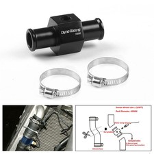 18mm Water Temp Temperature Joint Pipe Sensor Gauge Radiator Hose Adapter Black 18mm Water Temp Temperature Joint Pipe Sensor Gauge Radiator Hose Adapter Black