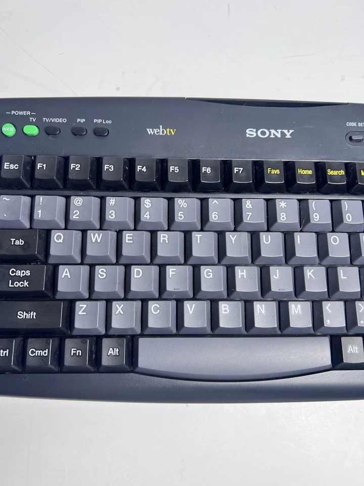 Sony WebTv SWK-8660 Wireless Keyboard P/N KI-W250 - Image 3 of 4