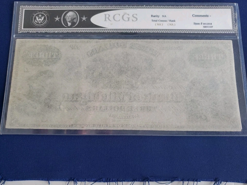 密歇根州纸币 3 美元,1800 秒 — 第 3/4 张图片