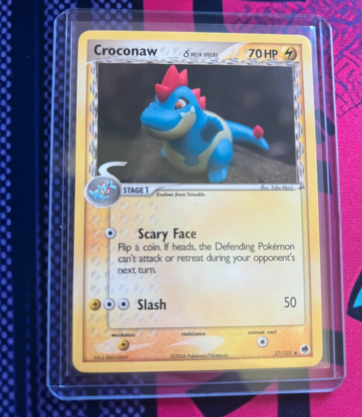 Croconaw #27/101 (Dragon Frontiers) | Near Mint | Pokémon Card