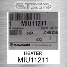 MIU11211 HEATER fits JOHN DEERE (Surplus Open Box)