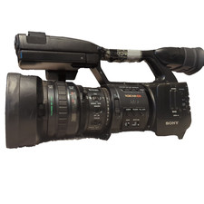 Sony PMW-EX1 Camcorder 3842 Hours ISSUES Body Cracks No Backlight No Battery