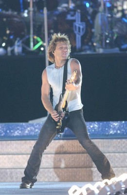 Singer Jon Bon Jovi hard rock group Bon Jovi performs onstage duri- Old Photo 3