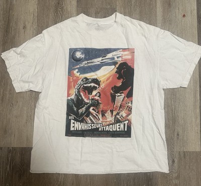 Galt Pacsun Les Envahisseurs Attaquent Godzilla Kong L ONE SIZE  T-Shirt