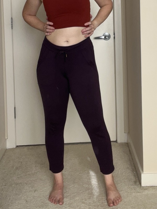 Athleta Dark Plum Jogger XXS Flux Pant Purple Maroon