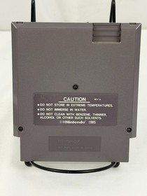 NES Gyruss, 1989 Tested, Original Owner, Cartridge/Sleeve/Manual - TESTED