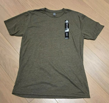 Next Level Apparel Adult Triblend Super Soft Plain Crew Tee - Army Green - MED