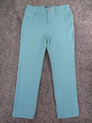 Gloria Vanderbilt Amanda Jeans Womens 4P Blue Mid Rise Straight 27x25