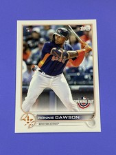 2022 Topps Opening Day Ronnie Dawson Rookie #196 Houston Astros RC (Q)