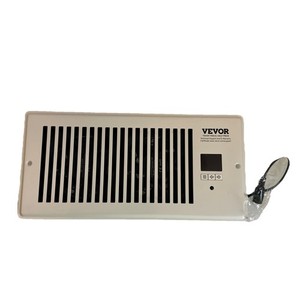 Ventilateur Booster Pour Bouche D'aération 4"x10" (2 Pièces) - Direction Réglable, 120 CFM, Silencieux