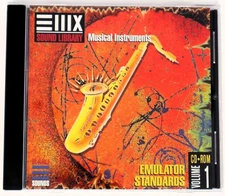 E-MU Systems Sound Library Volume 1 Emulator Standards Sample Sampling CD