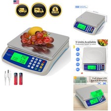 Large Digital Kitchen Scale 30KG Commercial Food Scale 66LB for Baking Bread ...