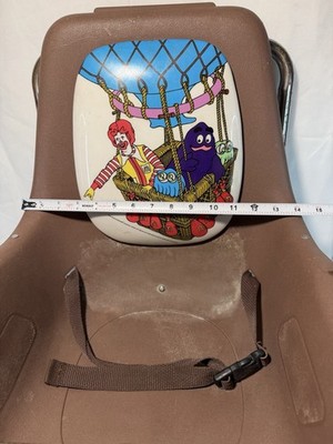 Vintage 1986 McDonald's Restaurant Children's Highchair USA Rare