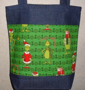 large christmas tote bags