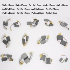 20Pcs Carbon Brushes Various Size Repairing Part Tool For Generic Electric Motor