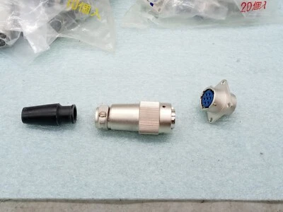 1 Hirose JRC16BP-7P + JRC16BR-7S male plug , female socket 7-PIN