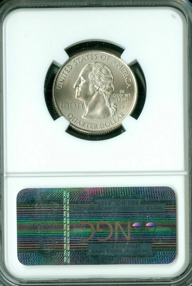 2009 P GUAM QUARTER NGC MS68 SMS PQ 2ND FINEST REGISTRY MAC SPOTLESS * - Image 4 of 4