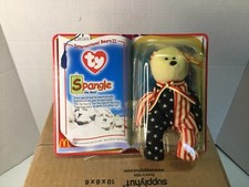TY Beanie Baby-Rare Spangle The Bear - McDonalds 1999, Combine Shipping