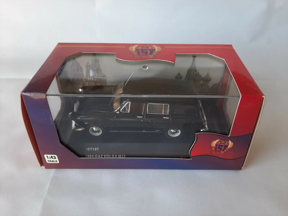1/43 o scale ixo IST107 1964 GAZ VOLGA M22 1964 black - Image 2 of 4