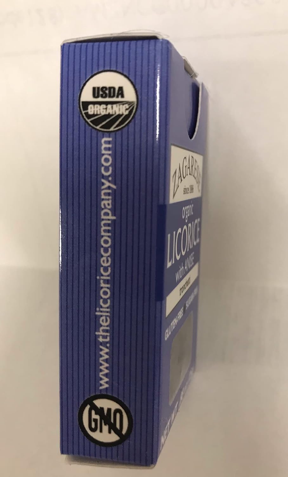 Zagarese 100 Organic Licorice with Flip Top Box Anise, 0.88 Ounce eBay