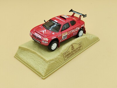 Parking Citroen Zx Rouge Majorette 1/18 Scale Diecast 4407 Citroen