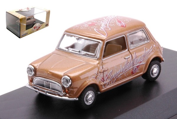 Oxford 1/43 Mini Cooper Gratulation Modellbau Statisches Modellbau Diecast-image
