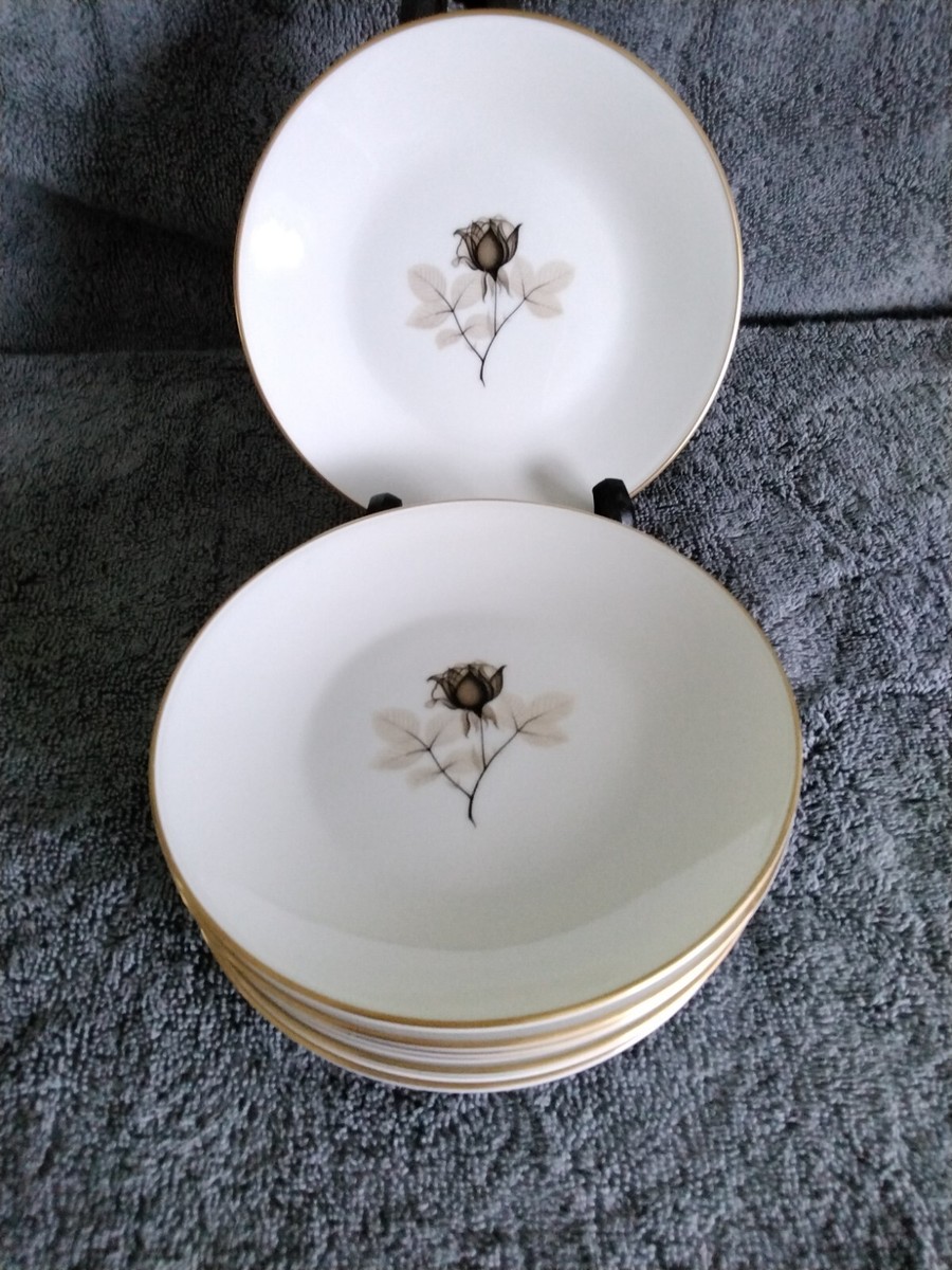 Vintage Rosenthal Shadow Rose 7/8 Plate