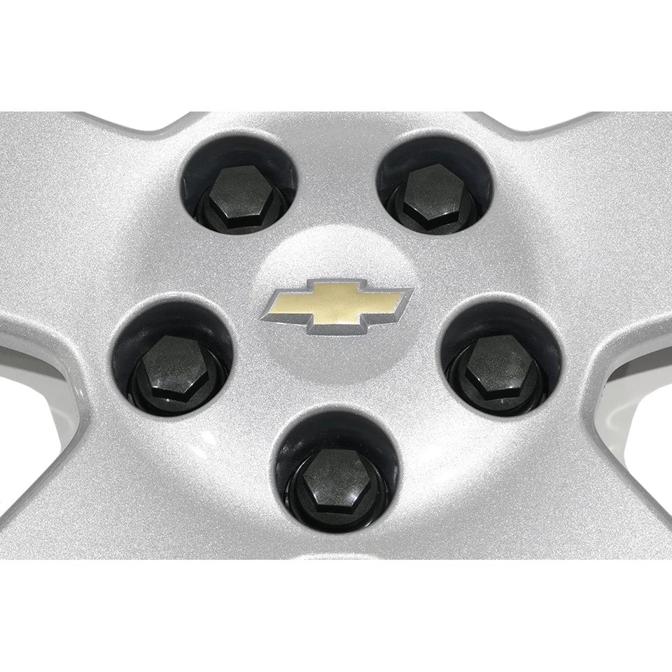 Cubierta de tapa central de cubo de rueda 16" plateada 2006-2011 Chevrolet HHR 09597197 OEM NUEVO Foto 2 de 4