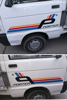 ADESIVI FASCE PER PORTER PIAGGIO DX SX